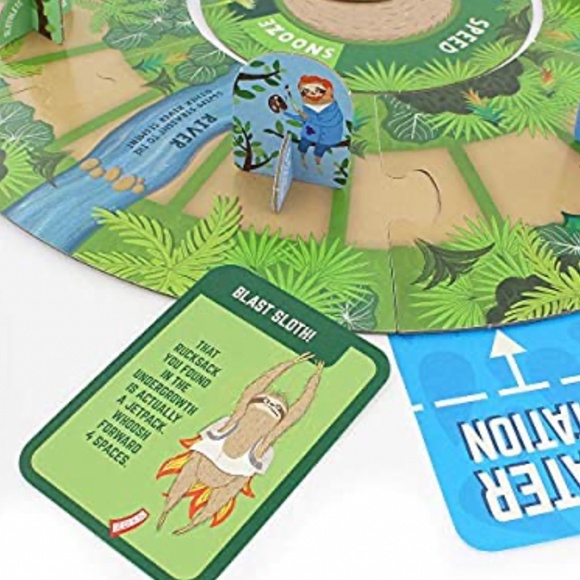 Ginger Fox - Super Slow Sloths Board/Card Game - Picture 7 of 8
